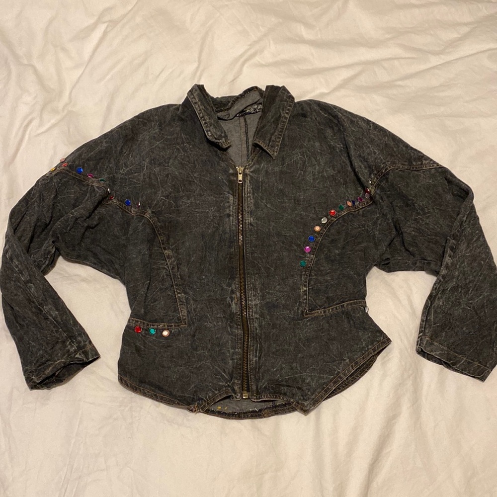 Cool bedazzled jacket from the 80’s